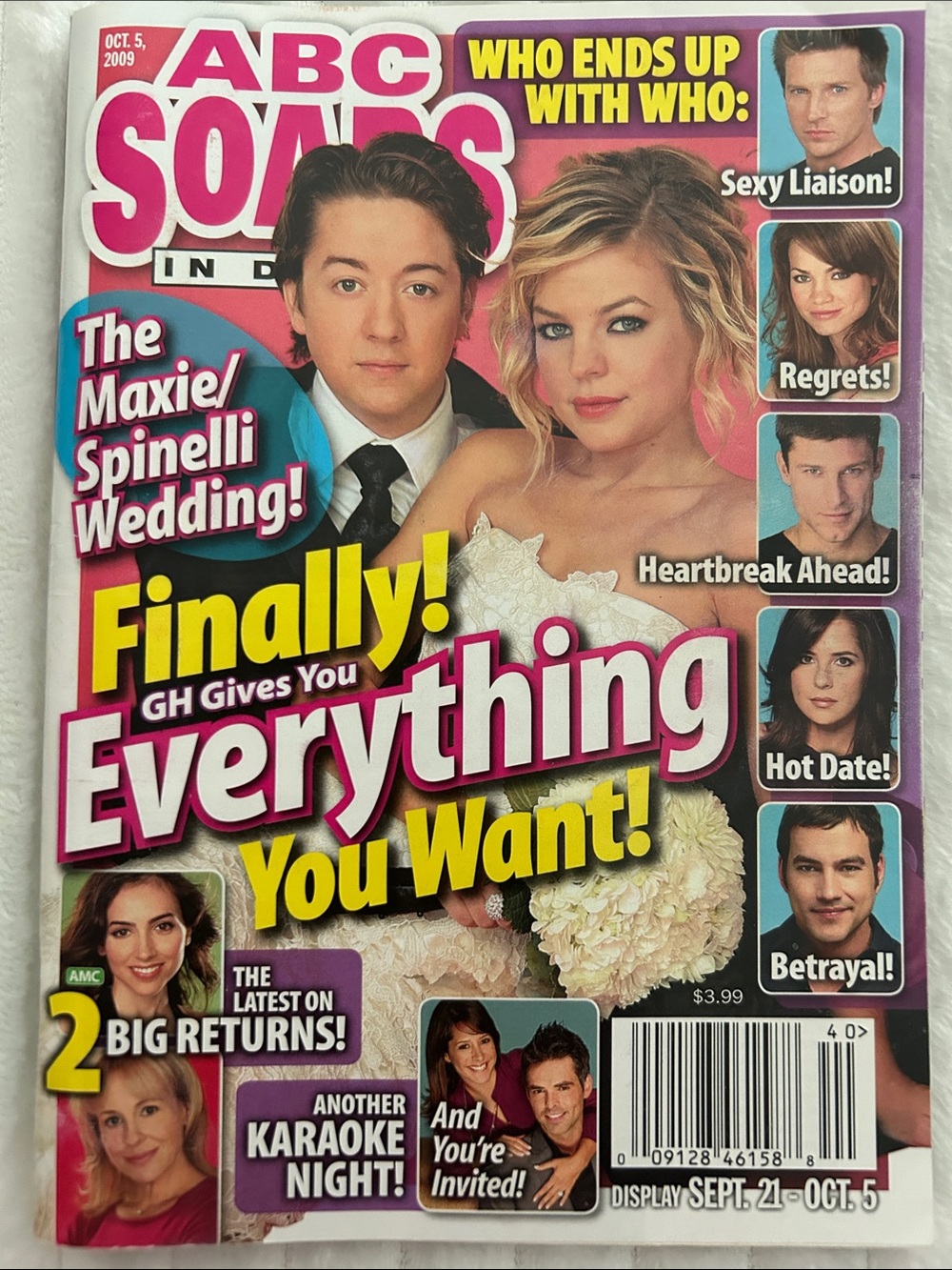 09/21/2009 - 10/05/2009 Vintage ABC Soaps In Depth Magazine Volume 13 Issue 40